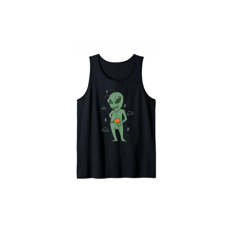 Alien with laser gun Tank Top