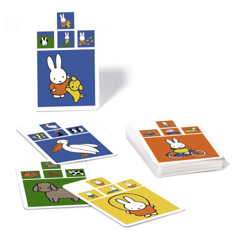 Ravensburger Board Game Miffy Quartet 20716 9 (For Kids, Collecting