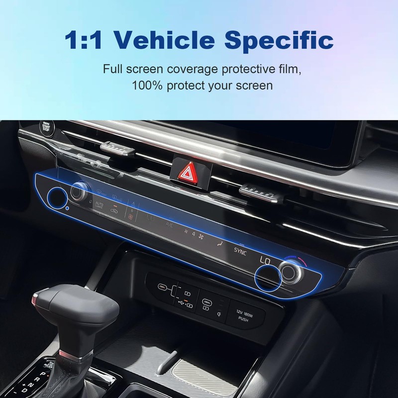 Coleya (2 Pack) 2025 K5 AC Screen Protector for Kia