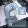 Audifonos Inálambricos In-ear Keluona Air31 T6 Azul Auriculares Con Luz
