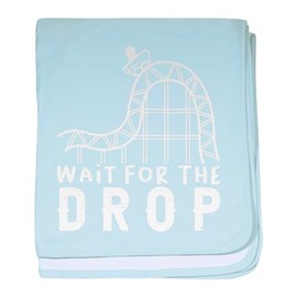 CafePress Roller Coaster Ride Fan Wait for The Baby Blanket, Super Soft Newborn Swaddle