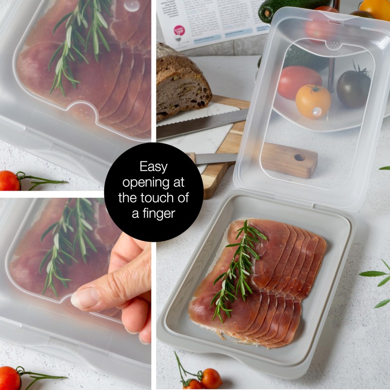 Moritz & Moritz 4x Cold Meat Containers for Fridge -