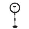 Gator Frameworks 10-Inch LED Desktop Ring Light Stand with Phone