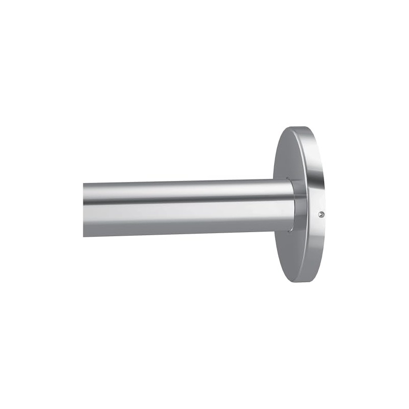 Moen Chrome 60" Straight Fixed Shower Rod, SF2143CH
