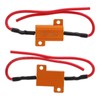 Set of 2 LED Load Resistor Decoder Resistor Load Protection