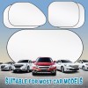 TSUINZ For Ford Mustang 5pcs Car Side Window Sun Shade