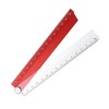 sourcing map Folding Straight Ruler 30cm Metric Aluminum Alloy Protractor