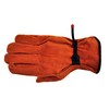 G & F 6053L-3 Split Cowhide Leather Work Gloves with