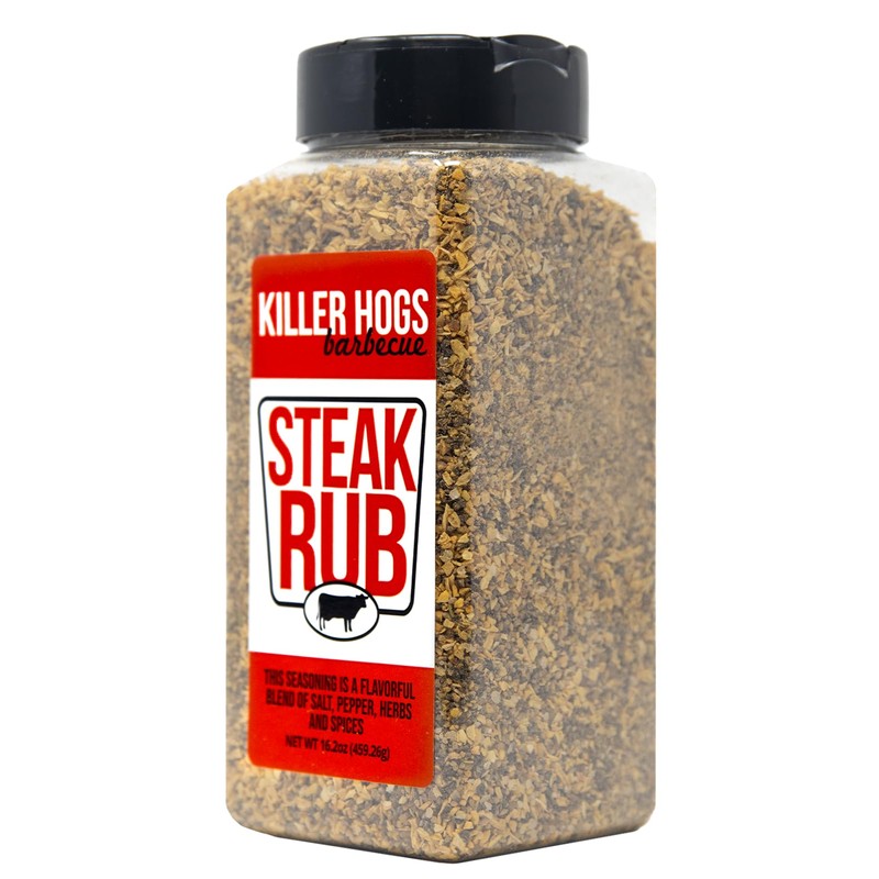 Killer Hogs Steak Rub | Championship BBQ and Grill Seasoning