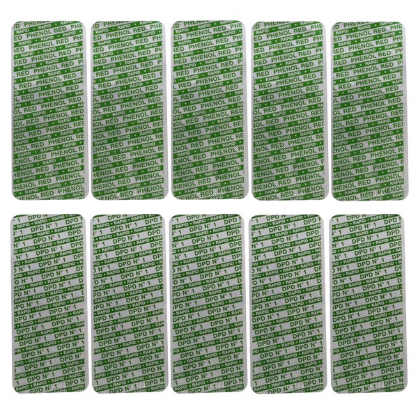 HAF® 500 test tablets, each 250x phenol red & DPD