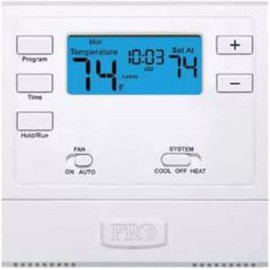 PRO1 IAQ T605-2 Programmable Thermostat - Energy Efficient, Digital Display, Non