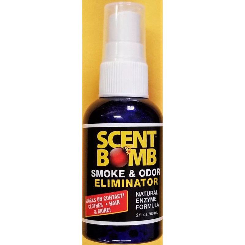 SCENT BOMB SMOKE & ODOR ELIMINATOR Spray 2oz BOTTLE WORKS