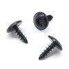 VVO Fasteners- Black Metal Engine Undertray Screws for Volkswagen Tiguan,