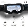Outer Mountain Snow Goggles - Black Lenses