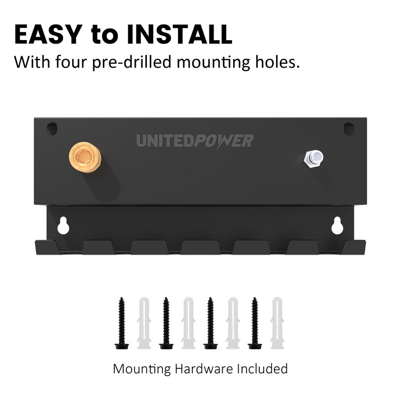 UNITEDPOWER Pressure Washer Gun Holder，Wall Mount Foam Cannon Holder，Tool Storage
