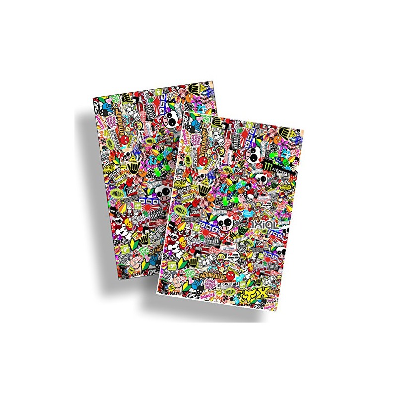 Graffiti Sticker Bomb 1:10 Scale RC Remote Control Scale Body