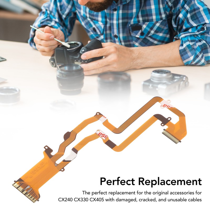 LCD Screen Flex Cable Ribbon for CX240 CX330 CX405 Digital
