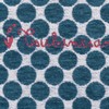 Kusguru Japan Parlor Suzurando Jacquard Woven Pouch, blue
