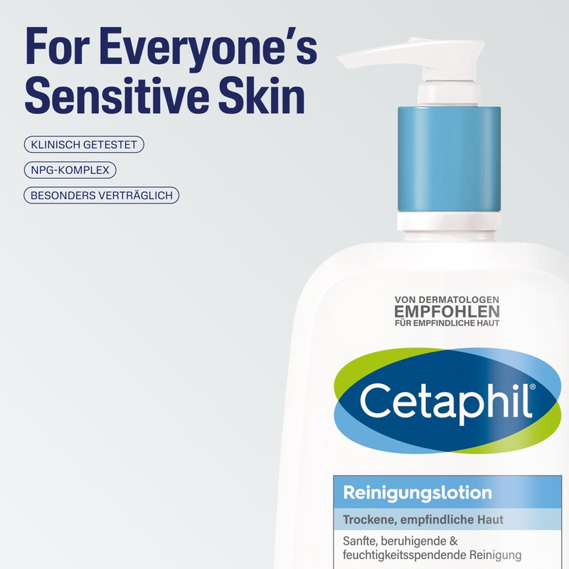 CETAPHIL Cleansing lotion, 236 ml, for dry, sensitive skin, facial