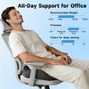 Office Chair Cushion Tailbone Pressure Relief Long Sitting Comfort Large