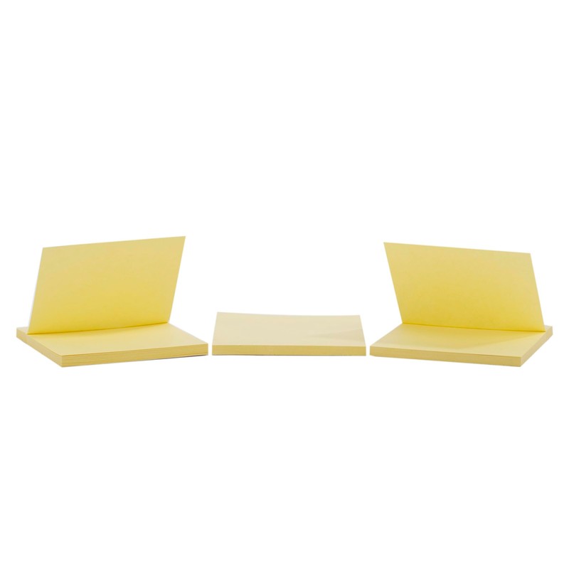 Desk Tech Sticky Notes, 3" x 3", 3 Pads, 50