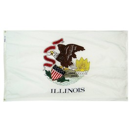 Illinois State Flag Nylon 4 ft. x 6 ft.
