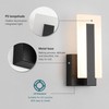 Pasoar Modern Wall Sconces Set of Two, Led Wall Light