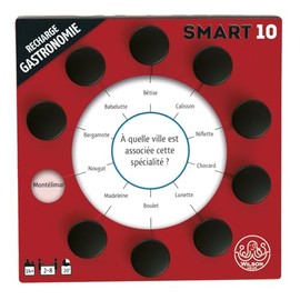 Wilson jeux | Smart 10 French Version | Thematic Catering Refill | 50 Double Sided Cards and 100 New Questions | Replace the Cards of Your SMART10 Case or Mix