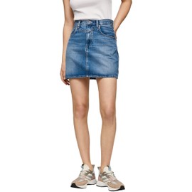 Pepe Jeans Women's Rachel Skirt, Blue (Denim-hq6)