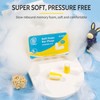 LYSIAN Ultra Soft Foam Earplugs Sleep 5 Pairs, 38dB Noise