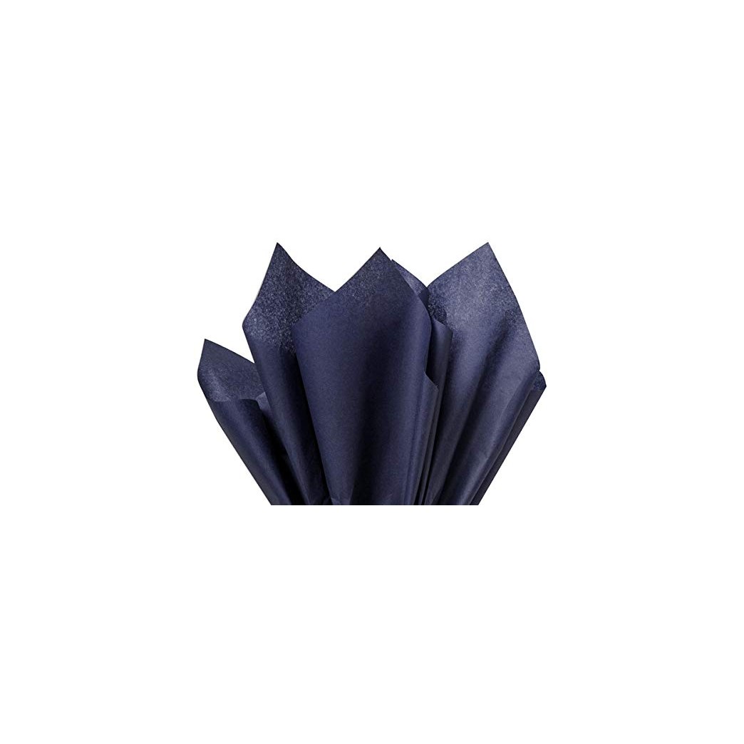 Navy Blue Tissue Paper 20 Inch X 30 Inch - 48 Sheet Pack Premium Quality Gift wrap Tissue Paper A1 bakery supplies Made in USA