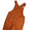 RUGGEDBUTTS Caramel Stretch Chino Overall - 3T