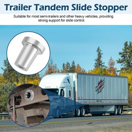 RO6G Trailer Tandem Slide Stopper for Semi Trucks, Locking Pin Tandem Stopper for Stabilizing Semi-Trucks and Other Heavy Vehicles, Heavy Duty Steel Semi Truck Accessories