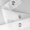 iDesign EVA Waterproof Shower Curtain Liner with 12 Metal Grommets