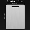 Fidqiog Titanium Cutting Board, Stainless Steel Cutting Boards for Kitchen,
