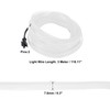 X AUTOHAUX 3 Meter/10ft Car Interior USB EL Wire Strip