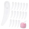 Frcolor Disposable Spatulas Set of 50 Spatulas Makeup Cream Spoons