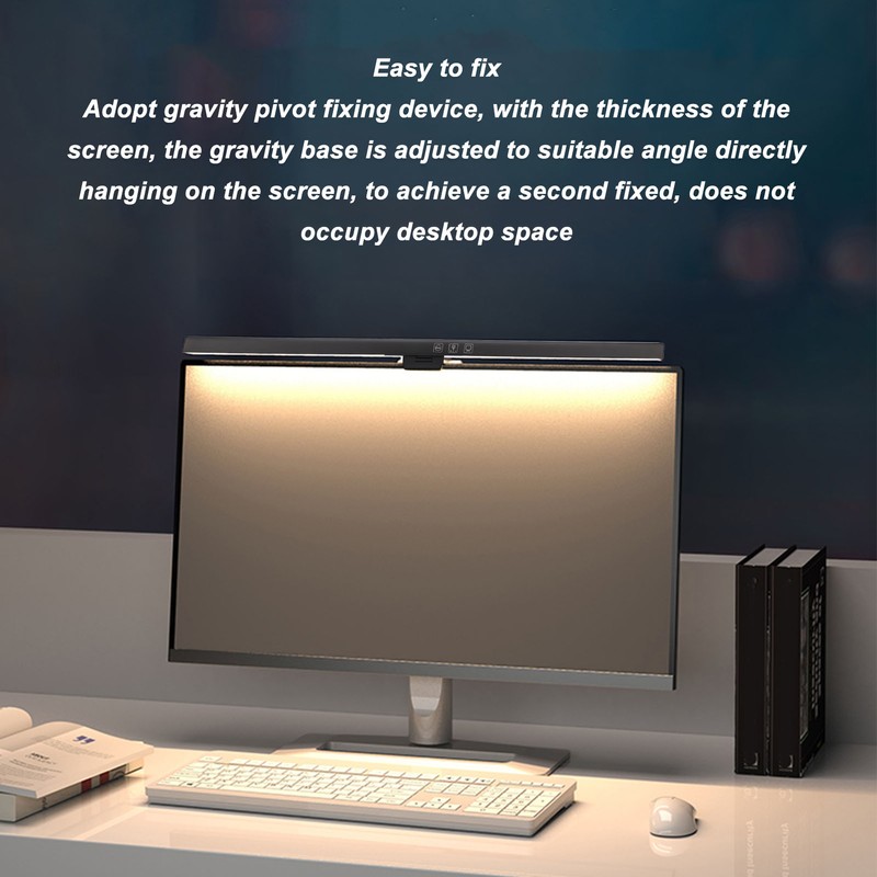 Computer Monitor Light Bar Asymmetric Light Source Type C Powered