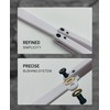 Larqety Foldable Plastic Tool, Sturdy and Lightweight, Excellent Balance, Practice