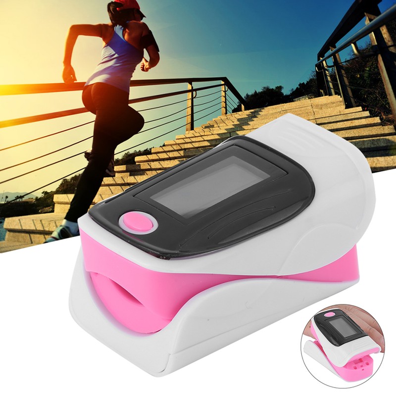 Finger Clip Oxygen Saturation Monitor Heart Rate Meter Blood Oxygen