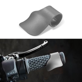 Lyxheth Motorcycle Cruise Control, Motorcycle Throttle Assist, Throttle Mounted Motorcycles Cruise Assist Wrist Hand Grip, Motorcycles Accessories Cruises Throttles Assists for 7/8" Handlebar (Gray)