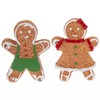 Miniature Gingerbread Figurines for Christmas Decor - 8 Pieces