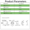 2 Pieces 50V 10000UF 2-pin soldered snap-in Terminal electrolytic capacitors