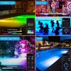T-SUN Colored Pond Lights Bright LED Underwater Light with APP