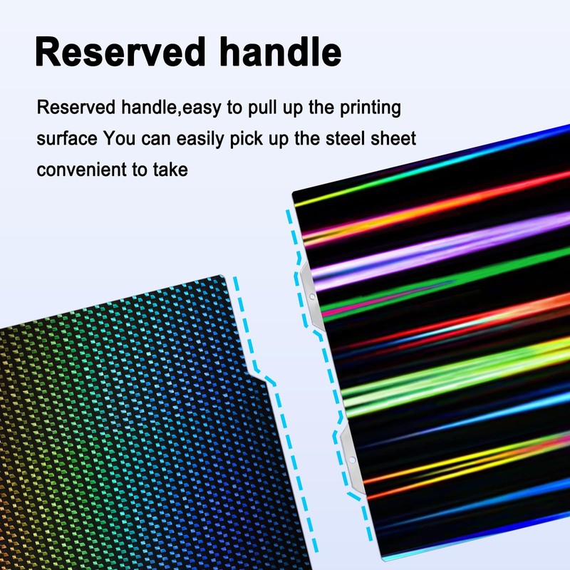 HIKUDIY 184x184mm H1H Build Plate for Bambu Lab A1 Mini,