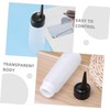 VICASKY Hair Dye Applicator Bottles 4pcs Angled Tip Mixing Bottles
