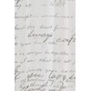 Elbersdrucke Loveletter 00 Bistro Curtain, White/Black, Semi-Transparent, 48 x 140