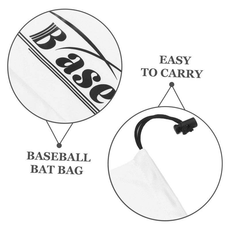 KOMBIUDA Reusable Baseball Bat Bag for Easy Storage and Wear-Resistant