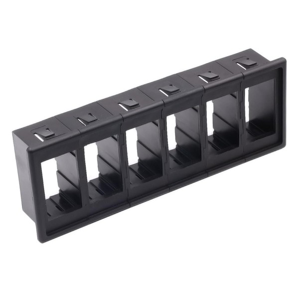 FUNOMOCYA Rocker Switch Panel Holder Kit Durable Mount for Vehicle