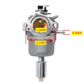 JDLLONG 42 inch Carburetor Fit for Craftsman LT1000 LT2000 LT3000 T2200 LTS2000 YT3000 YTS3000 LTR2000 DYT4000 GS3500 Riding Mower Engine 15.5HP 16HP 17.5HP 18HP 18.5HP 19.5HP 20HP Carb